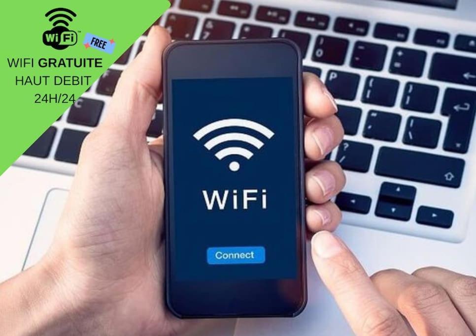 Cosy T2 Wifi Parking Proche Gare Centre Ville Saint-Quentin  Exteriér fotografie